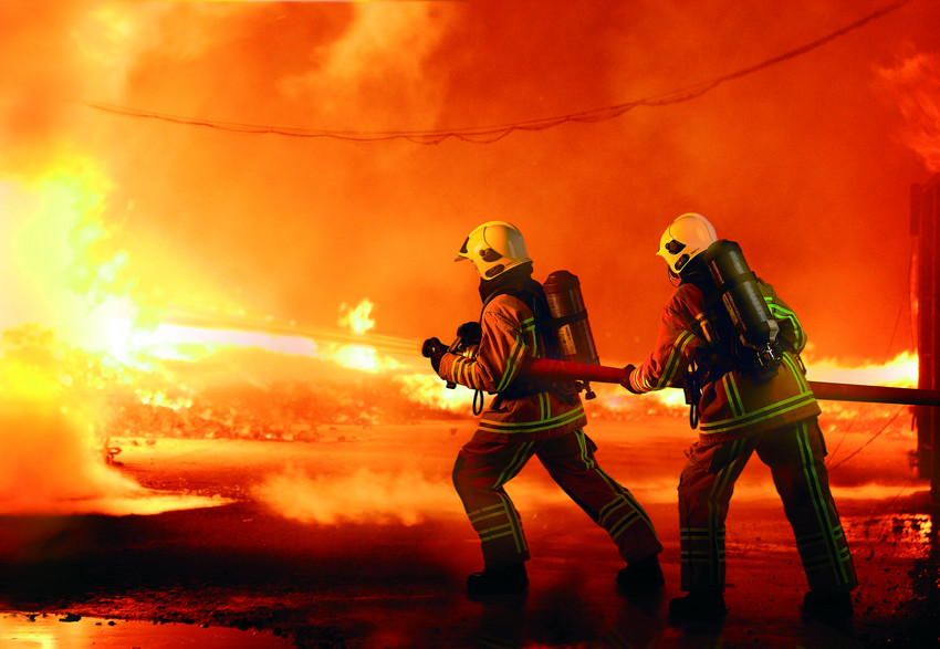 آتش‌سوزی کارگاه موزائیک سازی در کوی قجلو