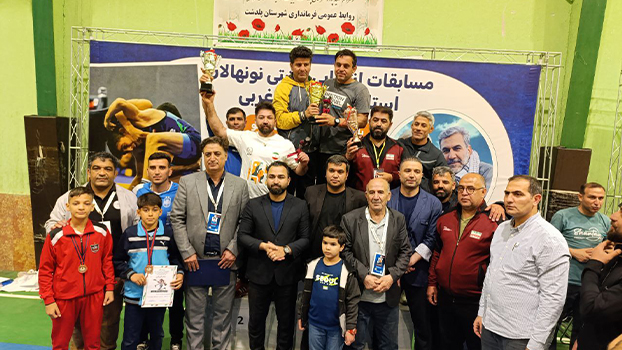 کشتی‌گیران نونهال میاندوآبی نایب قهرمان آذربایجان‌غربی شدند