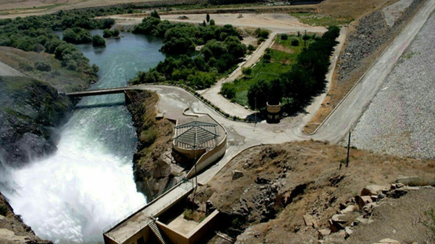 رهاسازی آب سد کانی‌سیب به سمت دریاچه ارومیه