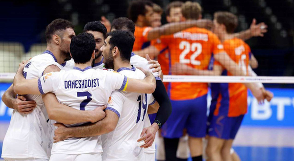 بازگشت قدرتمندانه والیبال ایران مقابل هلند؛ لاله‌ها واژگون شدند