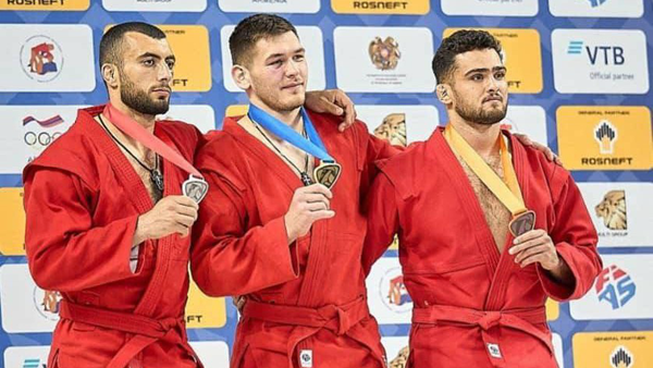 ورزشکار سامبو آذربایجان غربی در کاپ جهانی ایروان مدال برنز کسب کرد