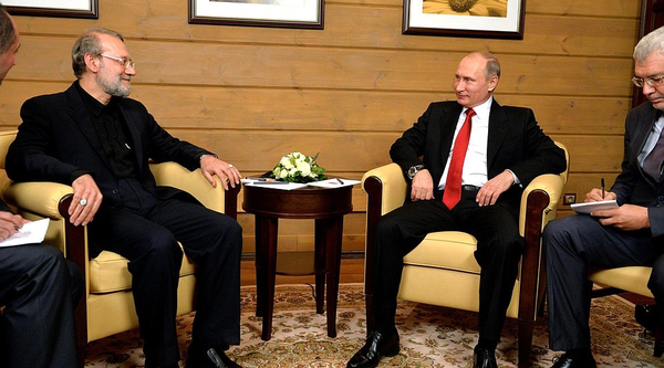 لاریجانی با پوتین دیدار کرد