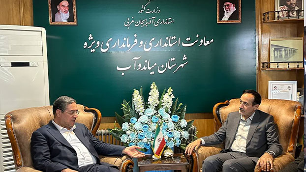 دیدار معاون آب و خاک وزیر جهاد کشاورزی با استاندار آذربایجان‌غربی