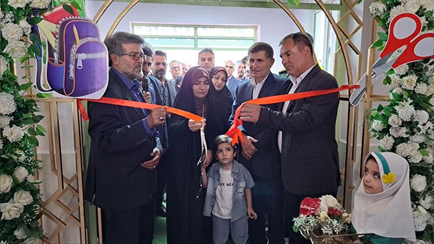 افتتاح مدرسه ۱۰  کلاسه استثنایی میاندوآب با حضور معاون استاندار